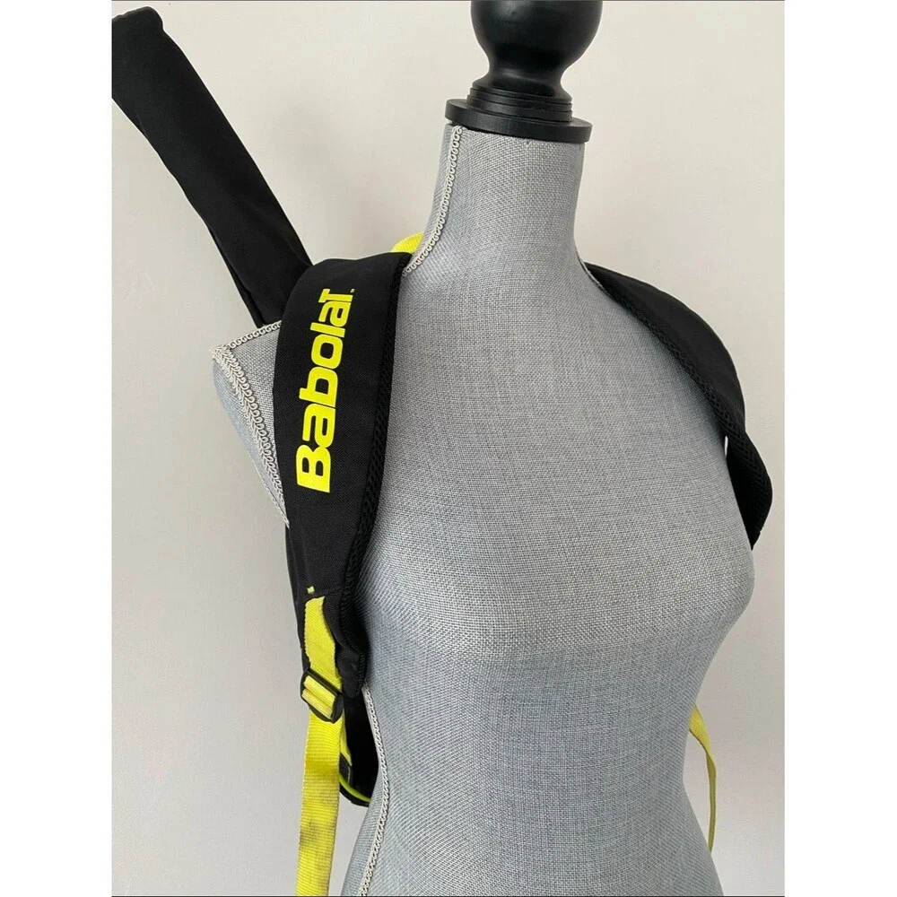 Babolat Classic Club Tennis Backpack Neon Yellow, Black, Navy